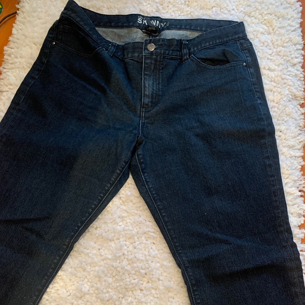New York & Company Dark Skinny Jeans